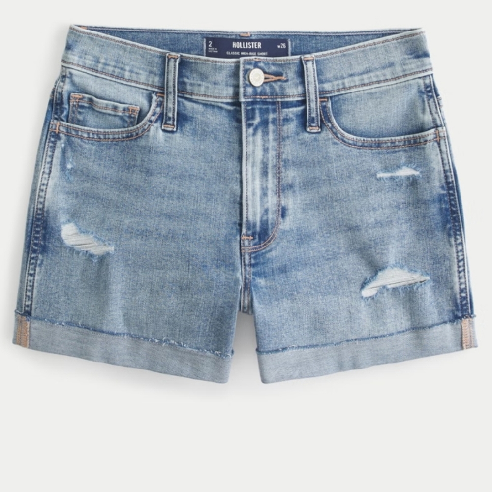 Hollister Short Short High Rise w25 size 1 Casual G-0433
